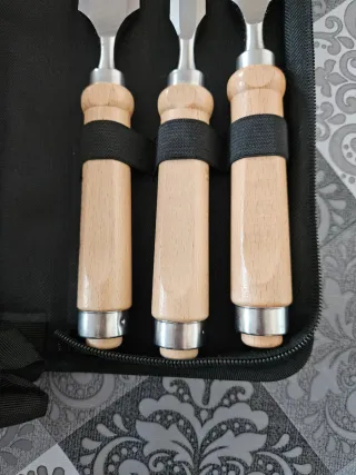 6 formones para madera