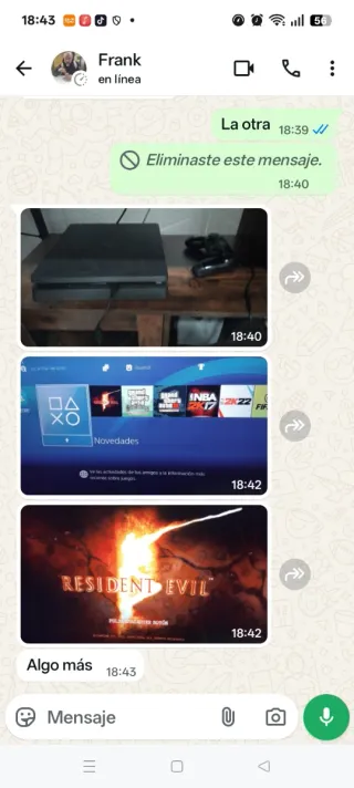 Consola PlayStation 4 Negra