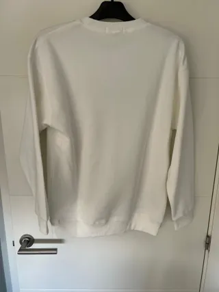 Sudadera Lacoste Blanca Talla M