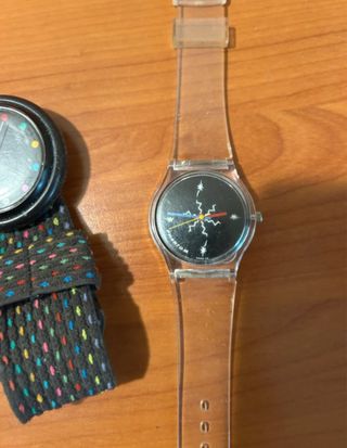 Lote de relojes Swatch vintage