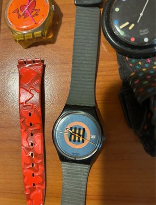 Lote de relojes Swatch vintage