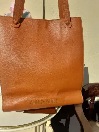 Borsa Chanel Vintage Pelle Marrone