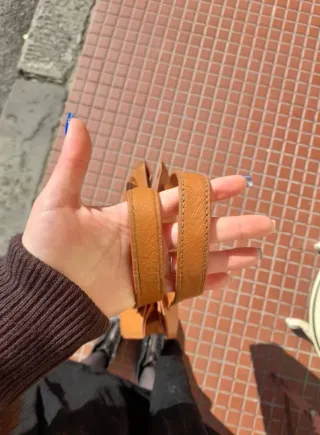 Borsa Chanel Vintage Pelle Marrone