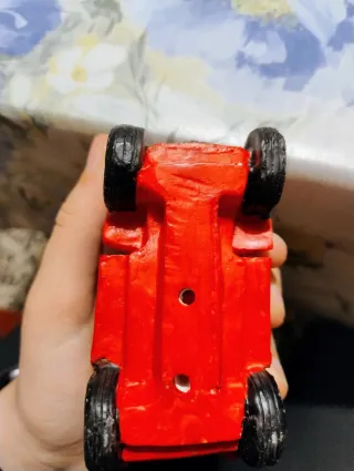 Statuetta Babbo Natale su Carretto