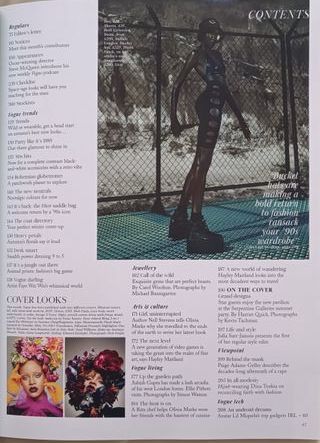 Revista Vogue UK (British) edición septiembre 2018