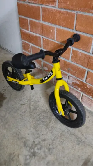 Bicicleta Sawyer Sin Pedales Ultraligera