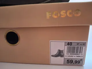 Botines piel mujer talla 40