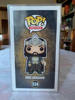 Funko Pop King Aragorn 534 El Señor de los Anillos