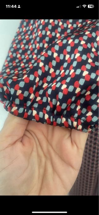 Vestido largo estampado