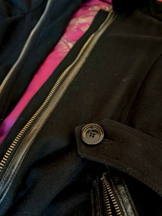 Abrigo GURU Negro Talla S