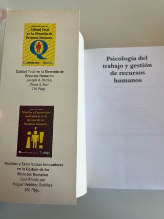 Psicologia del Trabajo y Gestion de Recursos Hu...