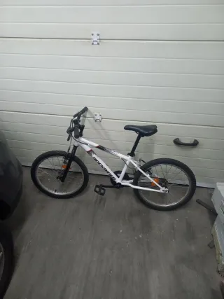 Bicicleta Rockrider Infantil Blanca