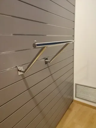 Colgante para panel de lamas aluminio