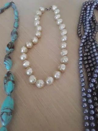 Set 5 collane donna bigiotteria