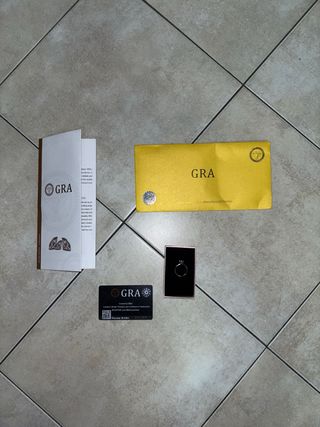 Anello fidanzamento con diamante 0,5 carati