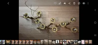 Lámpara de bronce estilo francés S.XIX