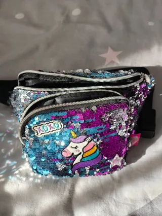 Riñonera Unicornio Lentejuelas