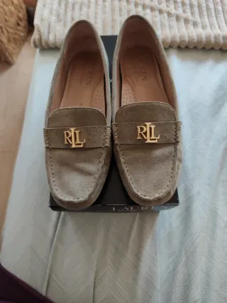 Mocasines Ralph Lauren Piel Verde