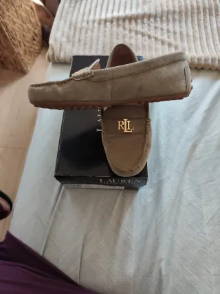 Mocasines Ralph Lauren Piel Verde