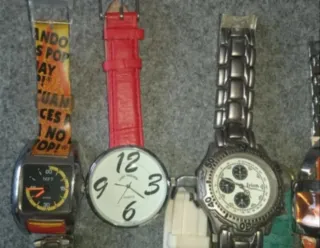 Lote 10 relojes vintage y retro