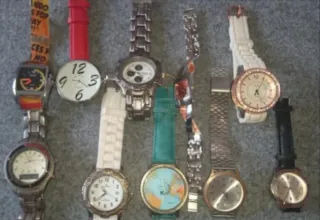 Lote 10 relojes vintage y retro