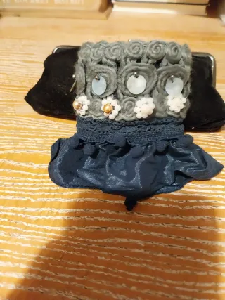 Bracciale polsino alto boho chic