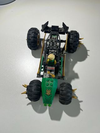 Lego Ninjago Coche Verde con Figura