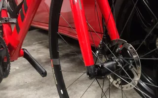 Bicicleta TIME Alpe d'Huez Roja