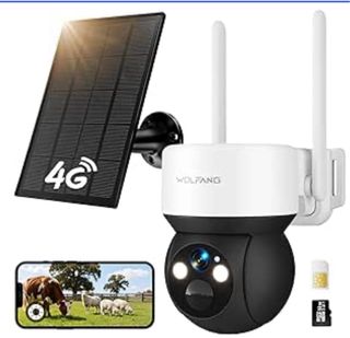 Cámara Seguridad 4G WOLFANG CCTV