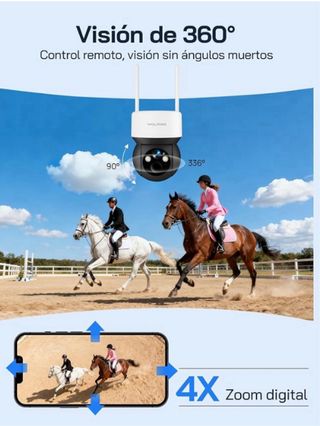 Cámara Seguridad 4G WOLFANG CCTV