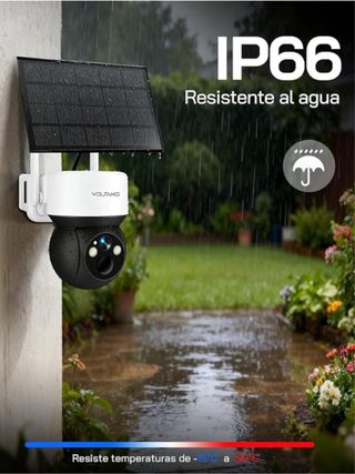 Cámara Seguridad 4G WOLFANG CCTV