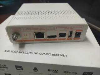 Decodificador GTMEDIA GT Combo 4K Android