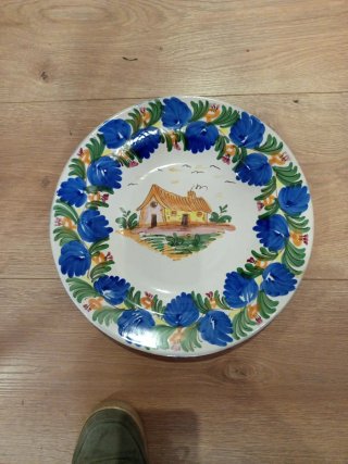 Platos decorativos artesanales