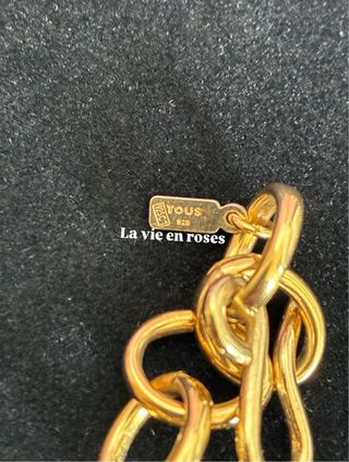 Collar Tous Poem Grande Oro Vermeil Descatalogado