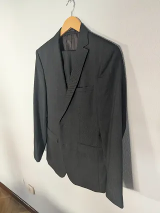 Traje Zara Man Gris oscuro 2 Piezas