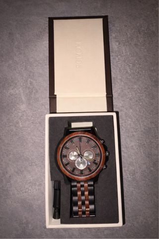 Orologio Rorios Uomo Legno