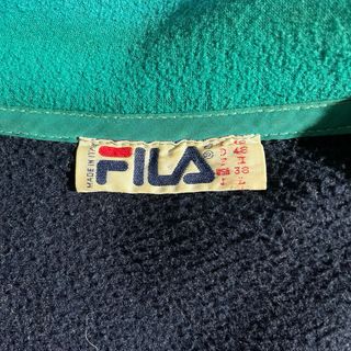 Felpa Fila Magic Line Pile Vintage Anni 90