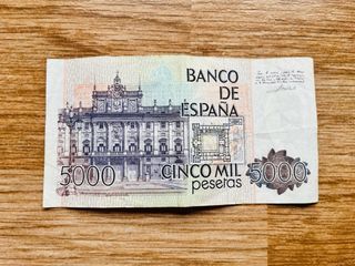 Billete 5000 Pesetas España 1979