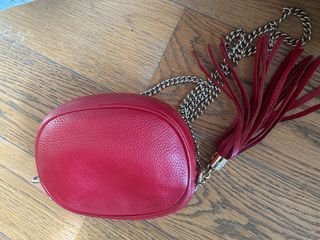 Bolso bandolera Gucci rojo vintage