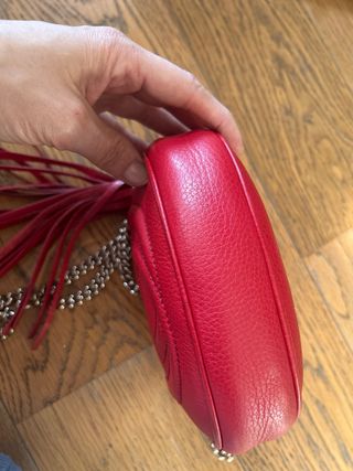 Bolso bandolera Gucci rojo vintage