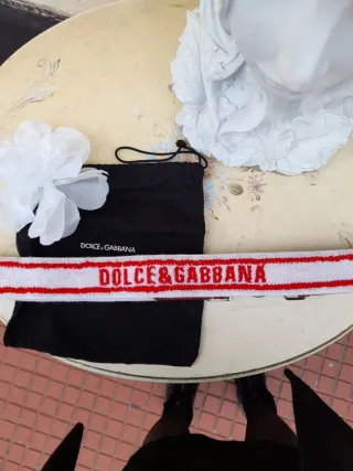 Cintura Dolce & Gabbana Rossa e Bianca