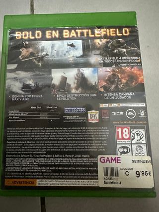 Juegos Xbox One: Rainbow Six Siege y Battlefield 4