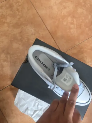 Zapatillas Converse Azul y Gris