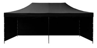 Carpa Publicitaria 3x6 con Paredes Negra