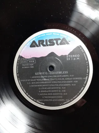 Vinilo Kenny G - Breathless