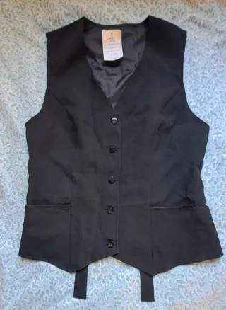 Chaleco Negro Lagos Talla M