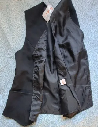 Chaleco Negro Lagos Talla M