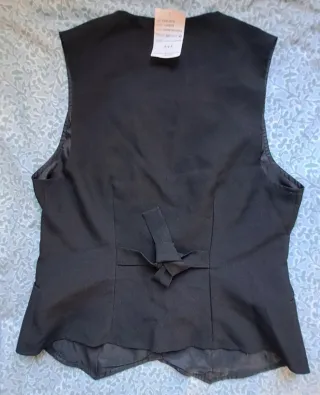 Chaleco Negro Lagos Talla M