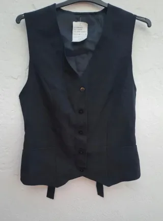 Chaleco Negro Lagos Talla M