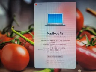 MacBook Air 2015 con Sonoma y Office